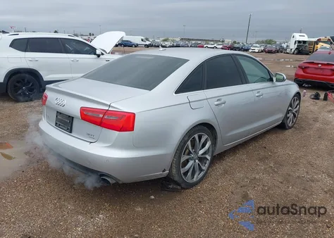 2013 Audi A6 3.0T Premium z USA, uszkodzony, nr VIN WAUGGAFC6DN152419